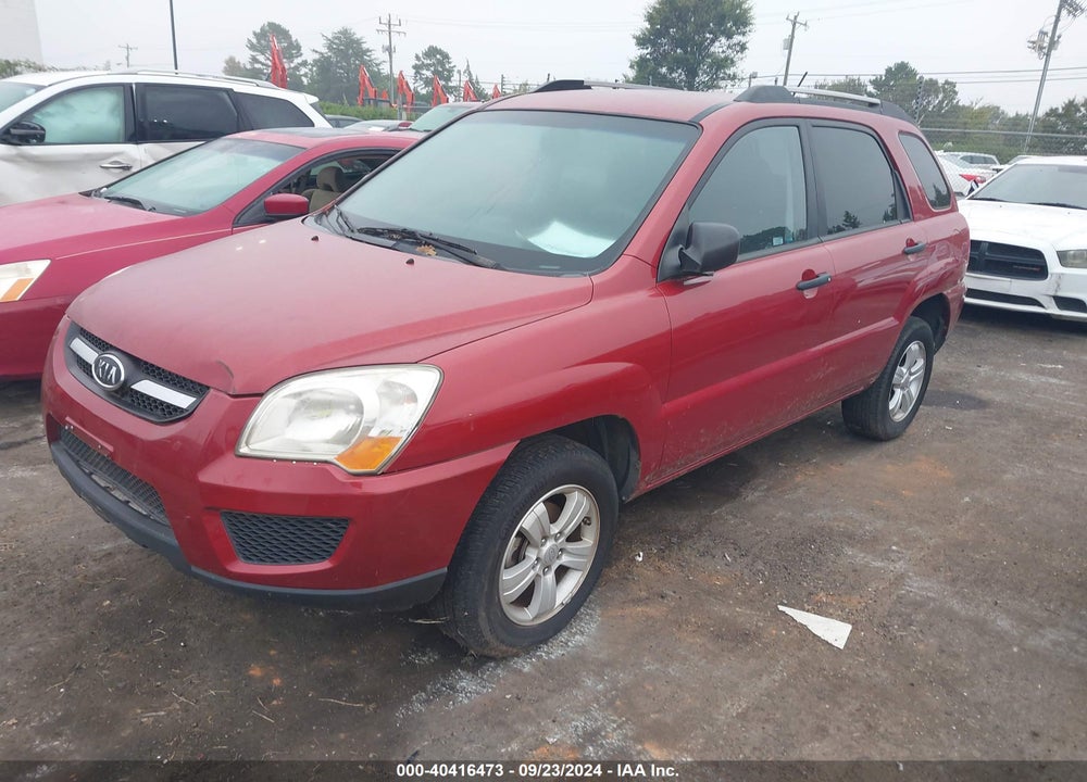 2009 KIA SPORTAGE LX VIN: KNDJF724397600981