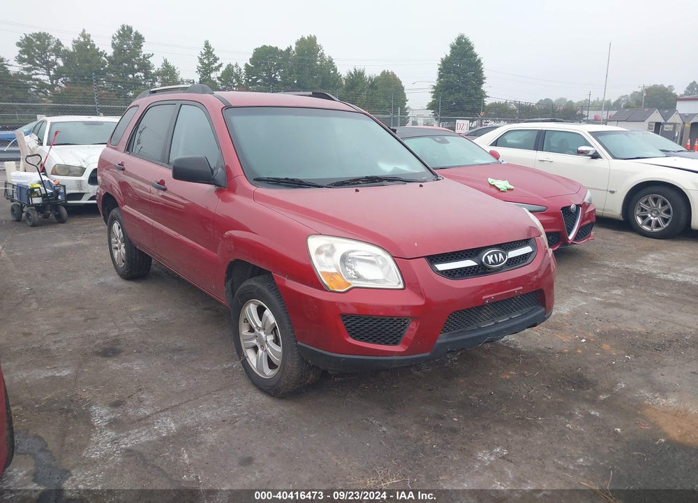 2009 KIA SPORTAGE LX VIN: KNDJF724397600981