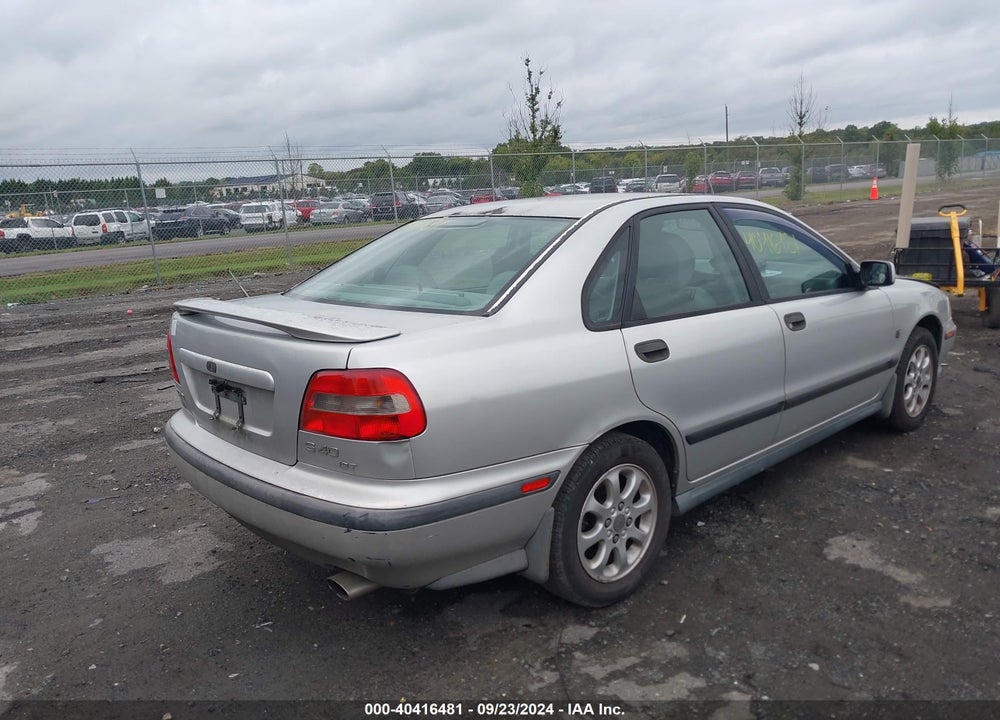 2000 VOLVO S40 A/AS VIN: YV1VS2557YF506508