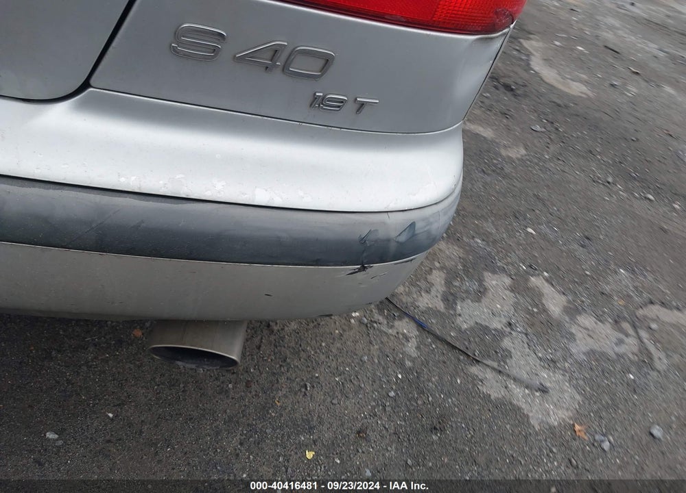 2000 VOLVO S40 A/AS VIN: YV1VS2557YF506508