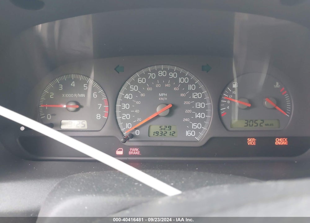 2000 VOLVO S40 A/AS VIN: YV1VS2557YF506508