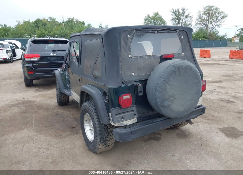 2000 JEEP WRANGLER SPORT VIN: 1J4FA49S1YP724716