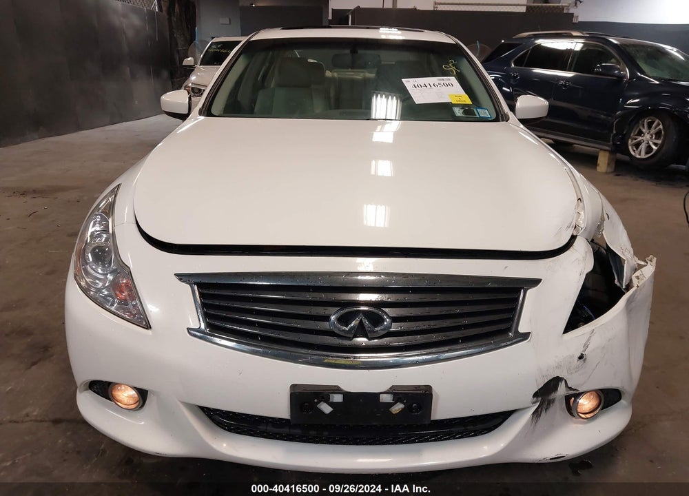 2011 INFINITI G37X VIN: JN1CV6AR9BM405481