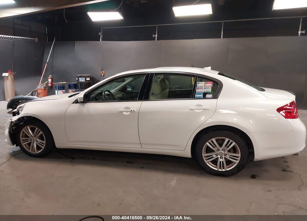 2011 INFINITI G37X VIN: JN1CV6AR9BM405481