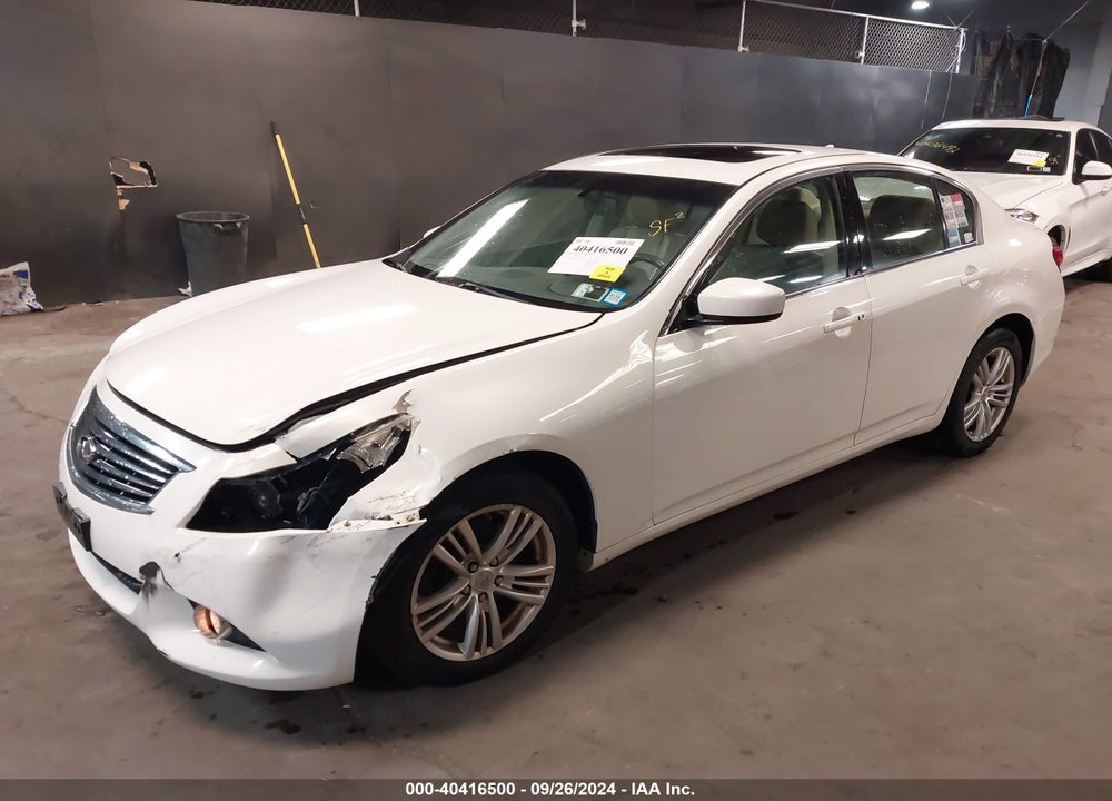 2011 INFINITI G37X VIN: JN1CV6AR9BM405481