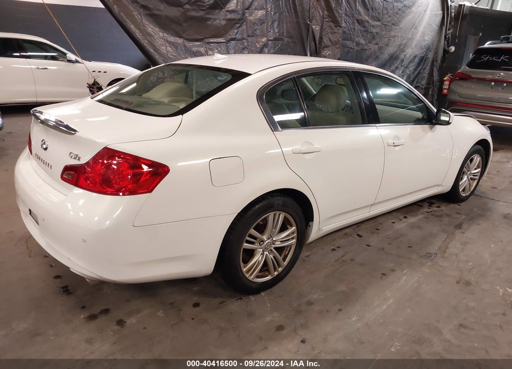 2011 INFINITI G37X VIN: JN1CV6AR9BM405481
