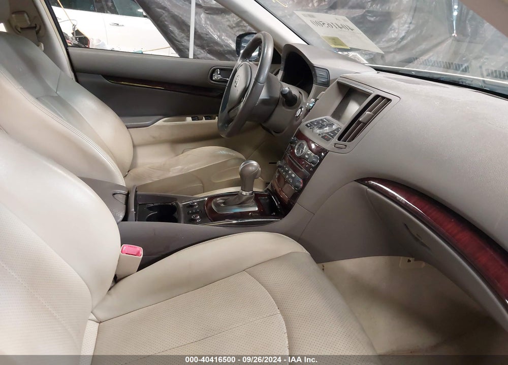 2011 INFINITI G37X VIN: JN1CV6AR9BM405481