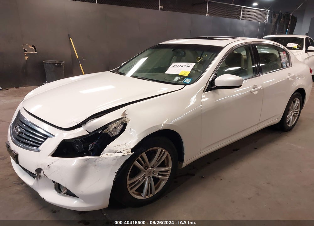 2011 INFINITI G37X VIN: JN1CV6AR9BM405481