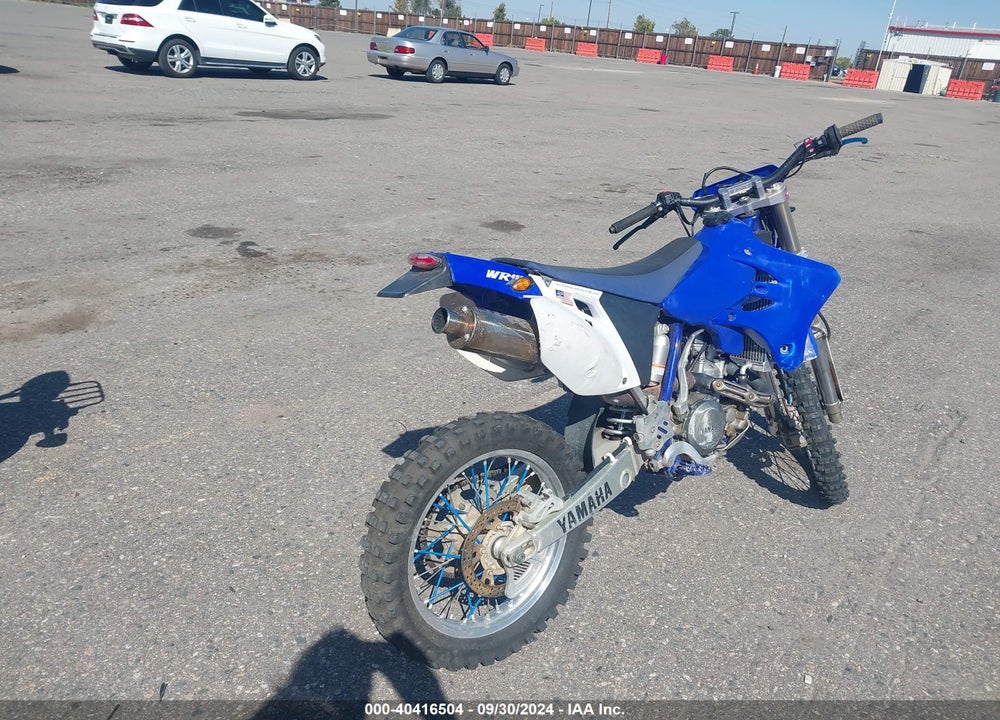 2004 YAMAHA WR450 F VIN: JYACJ043X4A004051