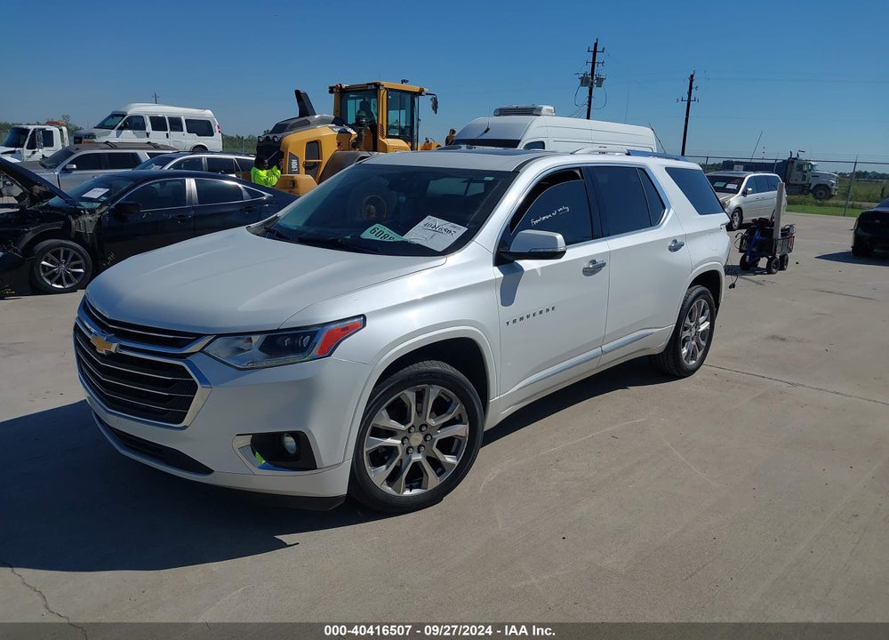 2018 CHEVROLET TRAVERSE PREMIER VIN: 1GNERKKW2JJ102489