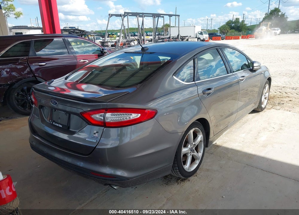2014 FORD FUSION SE VIN: 3FA6P0HD3ER289479