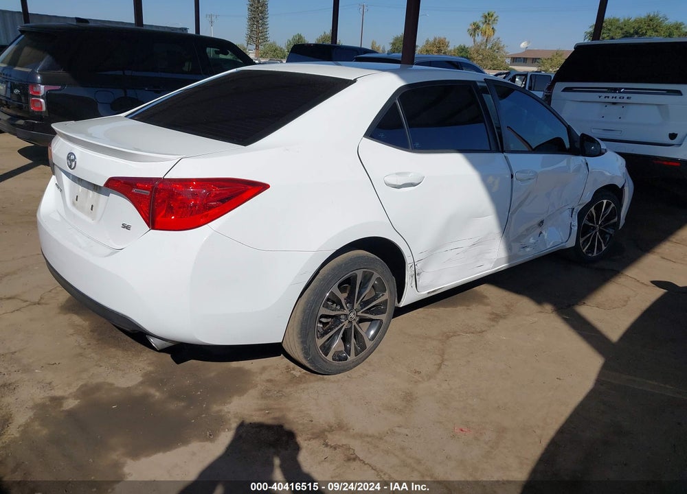 2017 TOYOTA COROLLA SE VIN: 5YFBURHE6HP691652