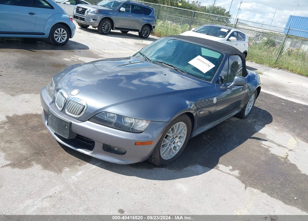 2000 BMW Z3 2.8 VIN: 4USCH3349YLF71189