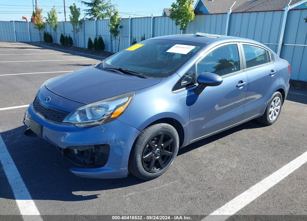 2016 KIA RIO LX VIN: KNADM4A35G6695294