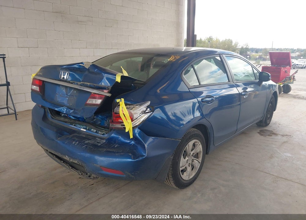 2013 HONDA CIVIC LX VIN: 2HGFB2F56DH518832