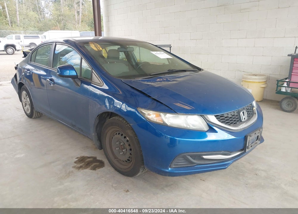 2013 HONDA CIVIC LX VIN: 2HGFB2F56DH518832