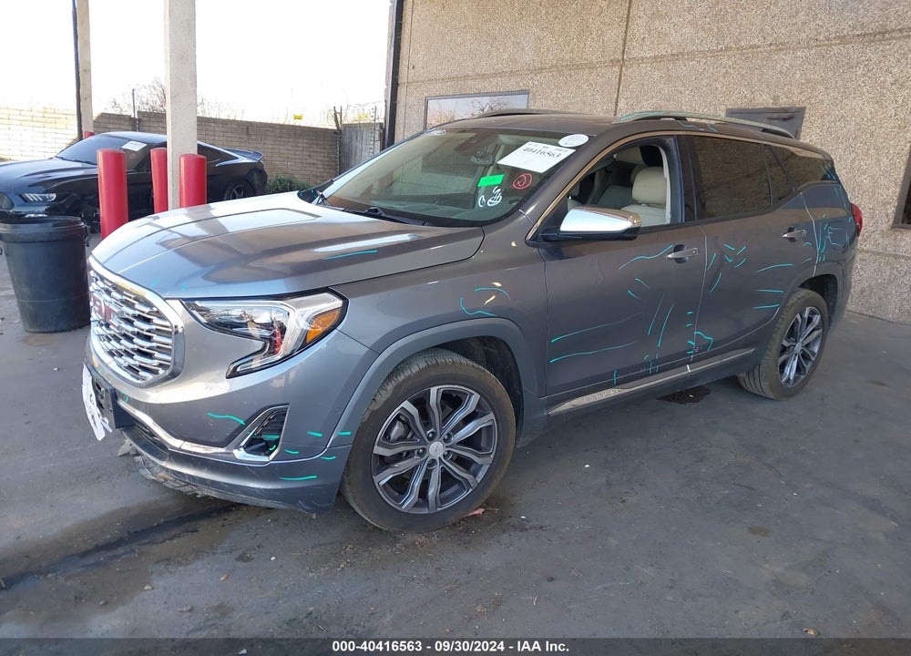 2018 GMC TERRAIN DENALI VIN: 3GKALXEX1JL327137