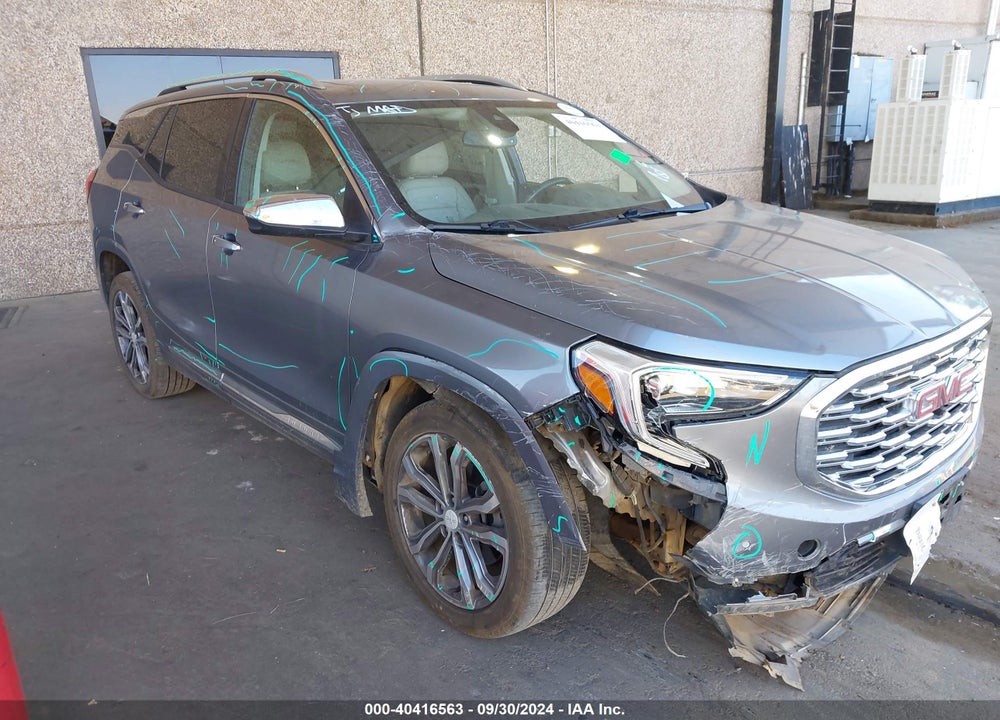 2018 GMC TERRAIN DENALI VIN: 3GKALXEX1JL327137