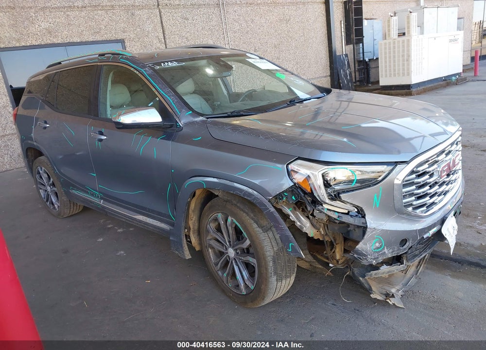 2018 GMC TERRAIN DENALI VIN: 3GKALXEX1JL327137