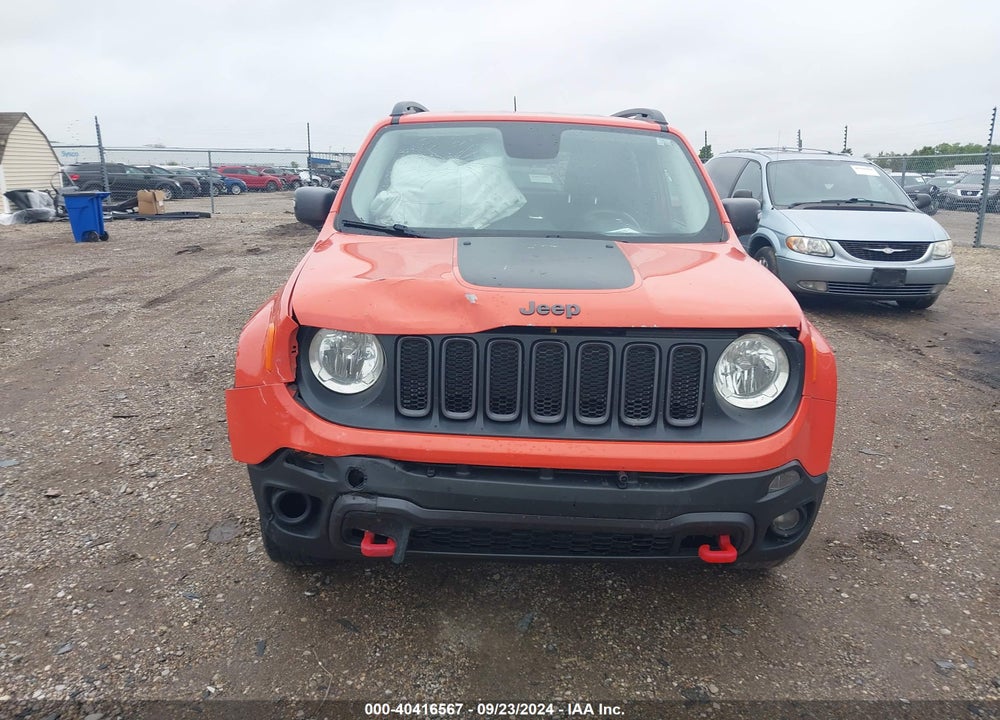 2016 JEEP RENEGADE TRAILHAWK VIN: ZACCJBCT5GPC63522