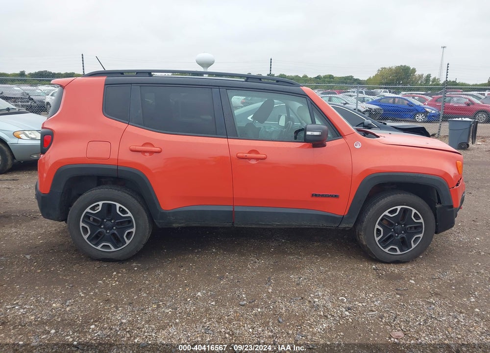 2016 JEEP RENEGADE TRAILHAWK VIN: ZACCJBCT5GPC63522