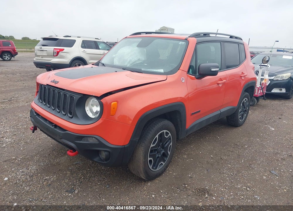 2016 JEEP RENEGADE TRAILHAWK VIN: ZACCJBCT5GPC63522