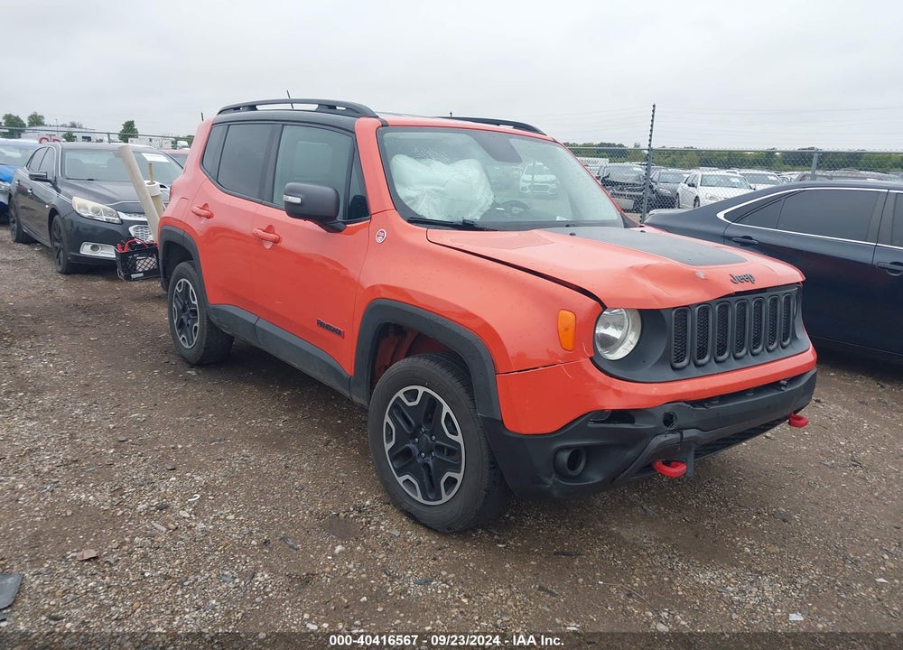 2016 JEEP RENEGADE TRAILHAWK VIN: ZACCJBCT5GPC63522