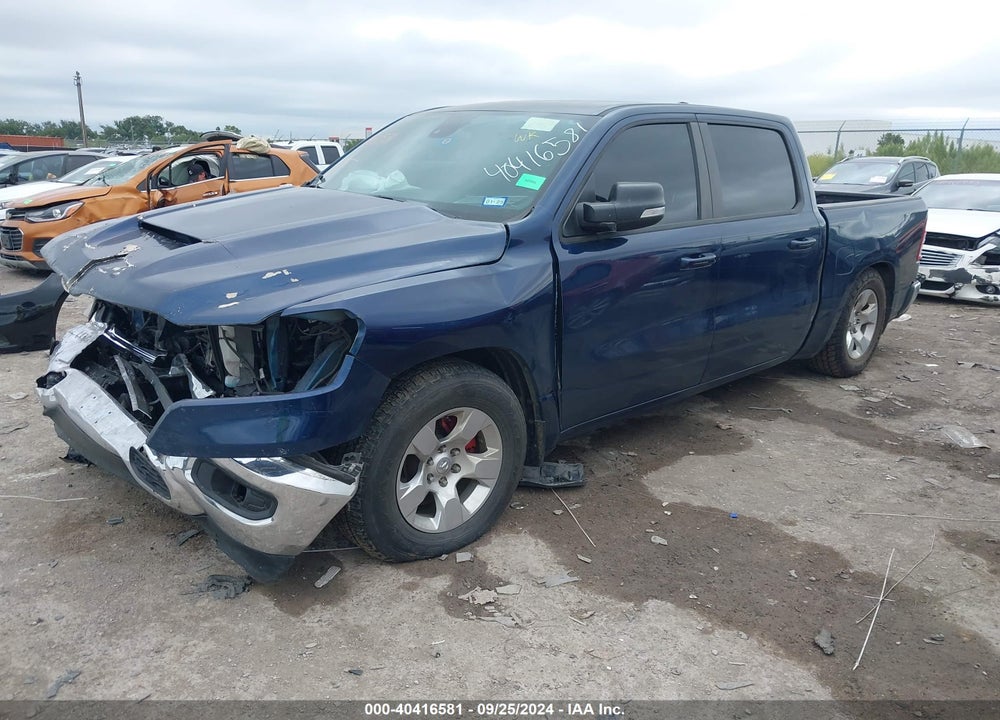 2021 RAM 1500 LONE STAR 4X2 5'7 BOX VIN: 1C6RREFT8MN544161