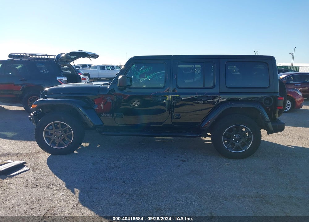 2021 JEEP WRANGLER UNLIMITED 80TH ANNIVERSARY 4X4 VIN: 1C4HJXDN8MW717845