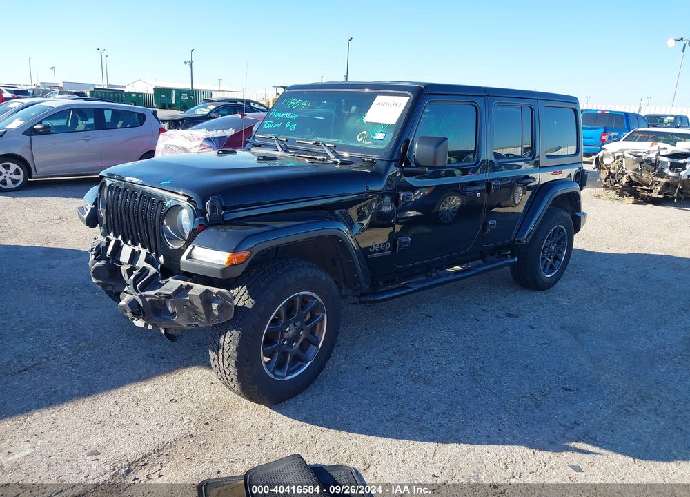2021 JEEP WRANGLER UNLIMITED 80TH ANNIVERSARY 4X4 VIN: 1C4HJXDN8MW717845