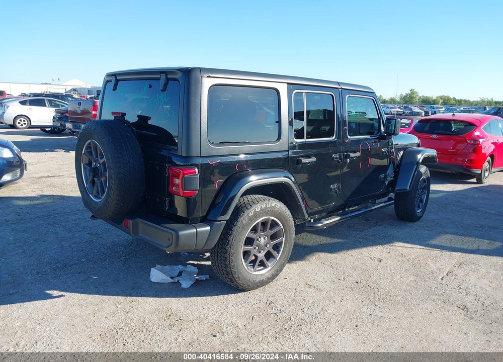 2021 JEEP WRANGLER UNLIMITED 80TH ANNIVERSARY 4X4 VIN: 1C4HJXDN8MW717845