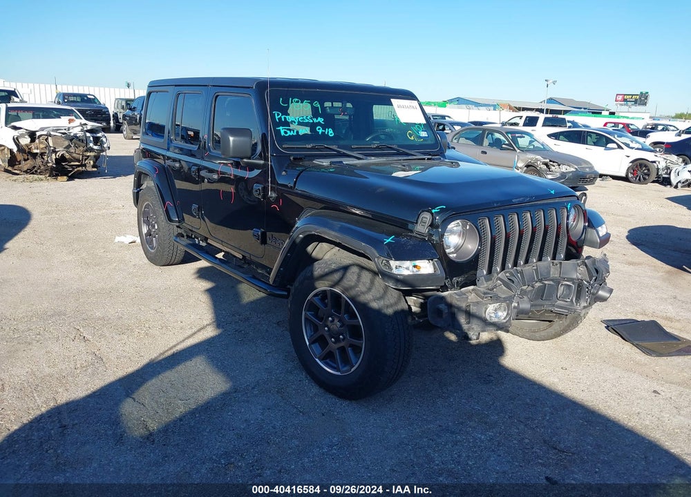 2021 JEEP WRANGLER UNLIMITED 80TH ANNIVERSARY 4X4 VIN: 1C4HJXDN8MW717845