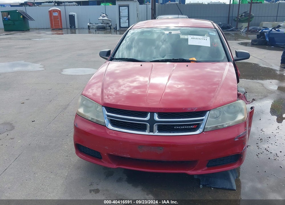 2013 DODGE AVENGER SE VIN: 1C3CDZAB9DN757157