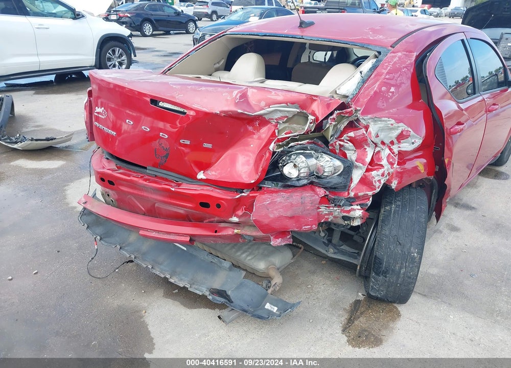 2013 DODGE AVENGER SE VIN: 1C3CDZAB9DN757157