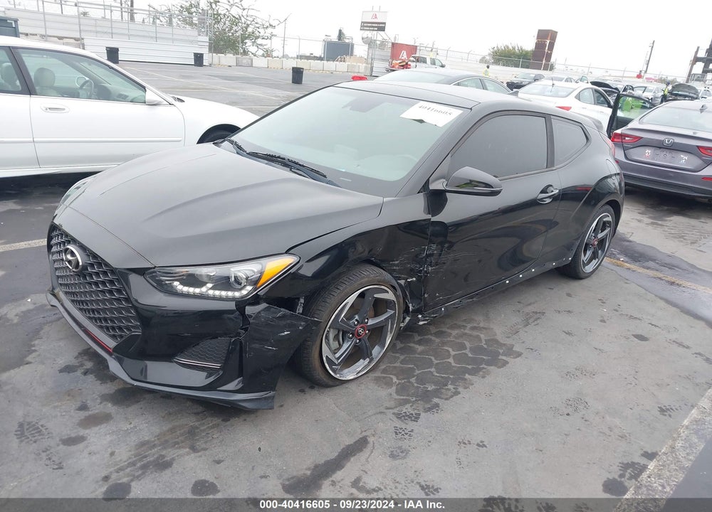 2019 HYUNDAI VELOSTER TURBO VIN: KMHTH6AB4KU006948