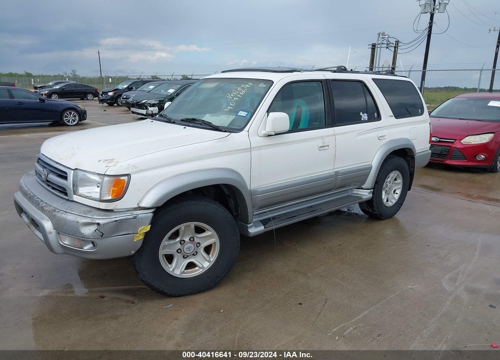 1999 TOYOTA 4RUNNER LIMITED V6 VIN: JT3GN87R4X0122720