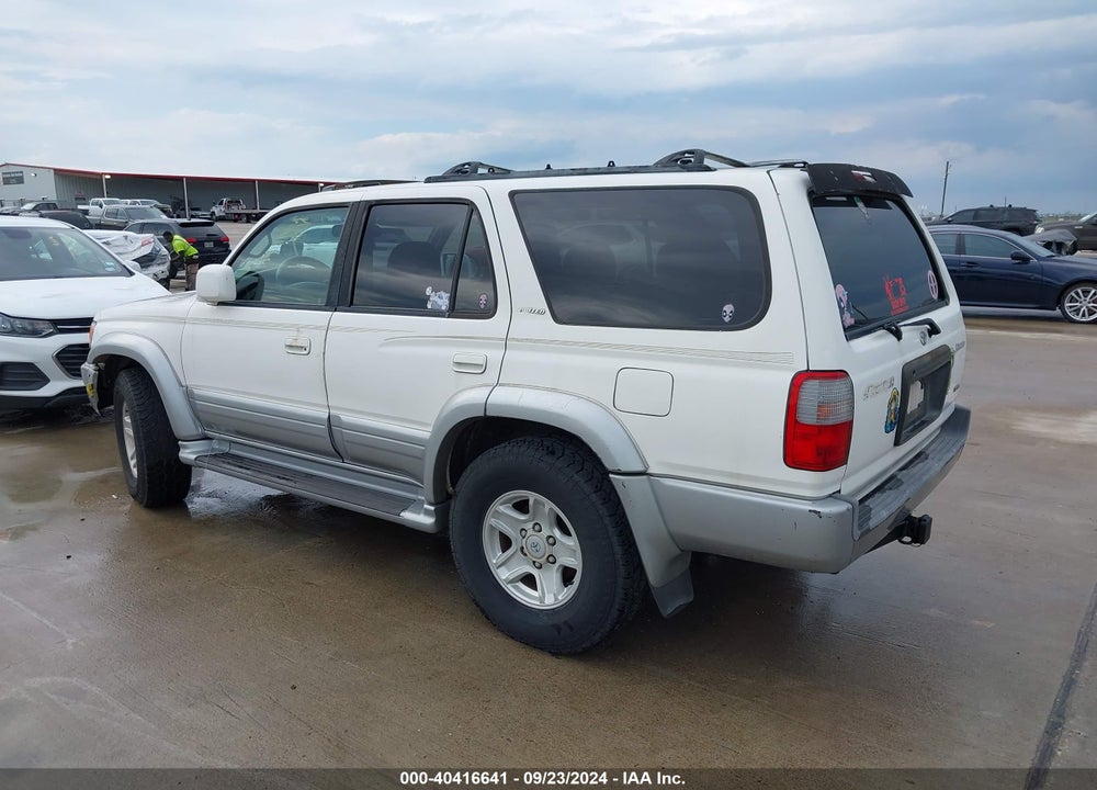 1999 TOYOTA 4RUNNER LIMITED V6 VIN: JT3GN87R4X0122720