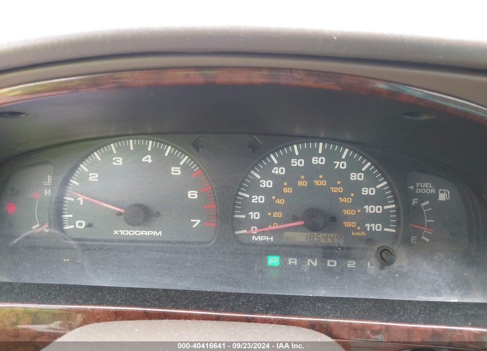 1999 TOYOTA 4RUNNER LIMITED V6 VIN: JT3GN87R4X0122720