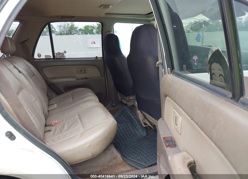 1999 TOYOTA 4RUNNER LIMITED V6 VIN: JT3GN87R4X0122720