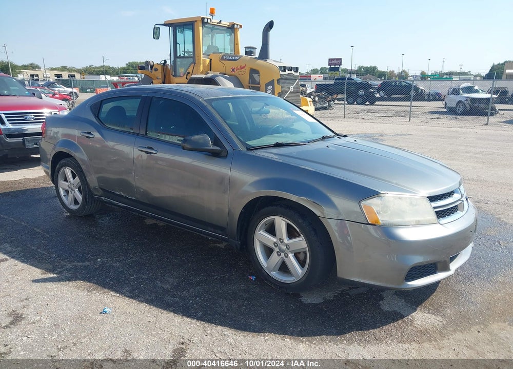 2013 DODGE AVENGER SE VIN: 1C3CDZABXDN660954