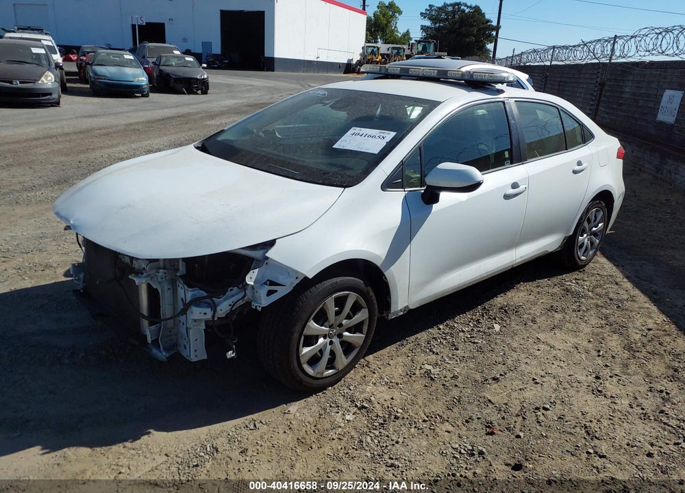 2021 TOYOTA COROLLA LE VIN: JTDEPMAE6MJ171872
