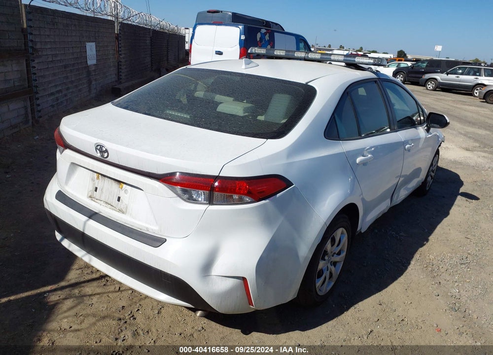2021 TOYOTA COROLLA LE VIN: JTDEPMAE6MJ171872