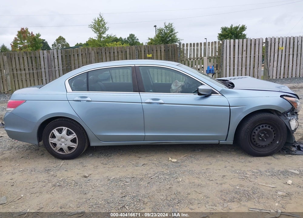 2012 HONDA ACCORD 2.4 LX VIN: 1HGCP2F32CA072646