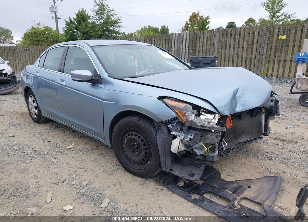 2012 HONDA ACCORD 2.4 LX VIN: 1HGCP2F32CA072646