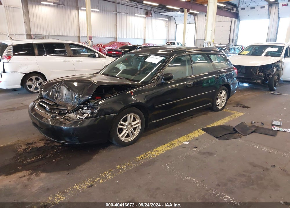 2005 SUBARU LEGACY 2.5I VIN: 4S3BP616257312975