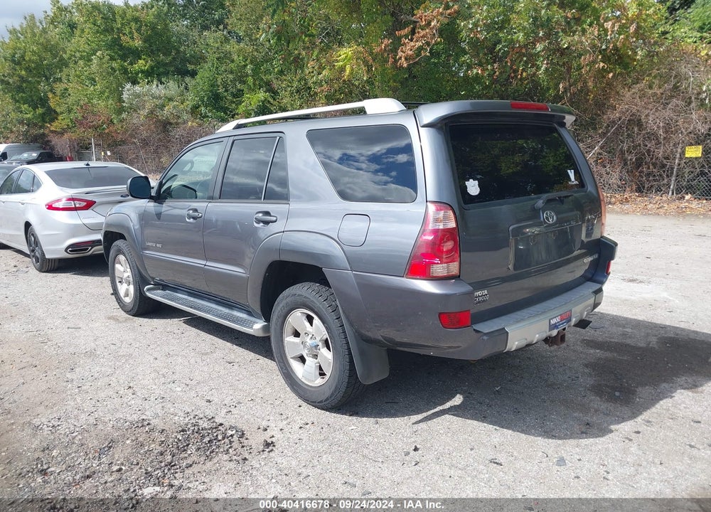 2003 TOYOTA 4RUNNER LIMITED V8 VIN: JTEBT17R538004718