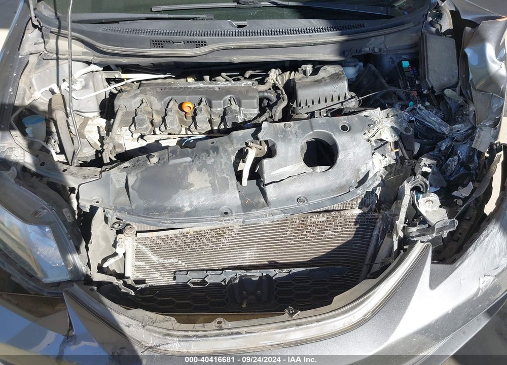 2013 HONDA CIVIC LX VIN: 19XFB2F52DE097993