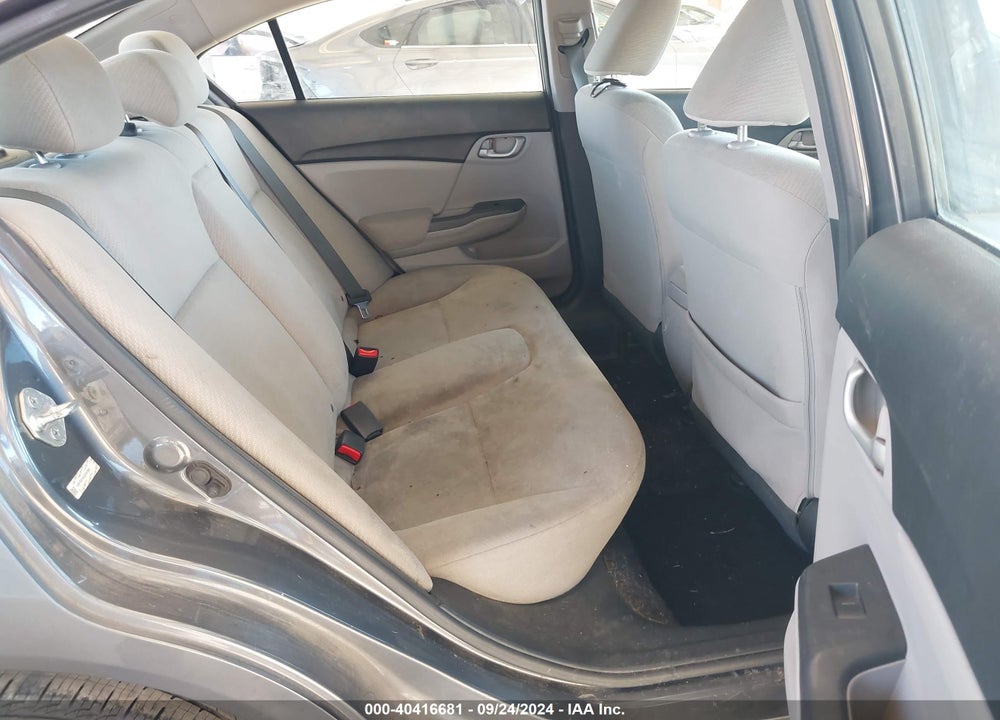 2013 HONDA CIVIC LX VIN: 19XFB2F52DE097993