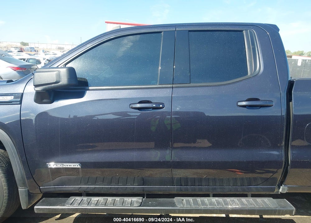 2022 GMC SIERRA 1500 2WD DOUBLE CAB STANDARD BOX ELEVATION VIN: 1GTRHCED6NZ518453