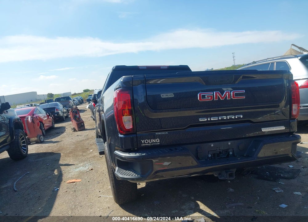 2022 GMC SIERRA 1500 2WD DOUBLE CAB STANDARD BOX ELEVATION VIN: 1GTRHCED6NZ518453
